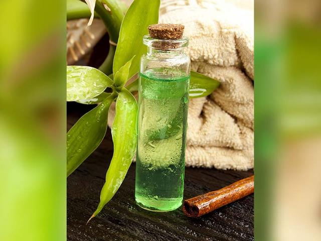 Tea tree oil: Tea tree oil is said to be very effective in curing chronic dandruff. Add a few drops to your regular shampoo and wash the way you do &shy;normally.