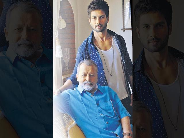 Pankaj-Kapur-Shahid-Kapoor Pankaj-Kapur-Shahid-Kapoor