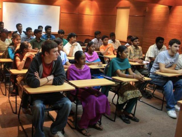 Underprivileged-students-from-Silicon-Valley-join-Indian-counterparts-at-Zoho-University-the-company-s-informal-in-house-software-school-in-Chennai-Photo-courtesy-Zoho Underprivileged-students-from-Silicon-Valley-join-Indian-counterparts-at-Zoho-University-the-company-s-informal-in-house-software-school-in-Chennai-Photo-courtesy-Zoho