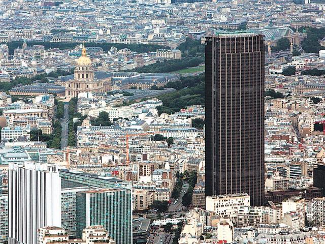 Paris's Tour Montparnasse opened in 1973 and remains the only skyscraper in the city centre.