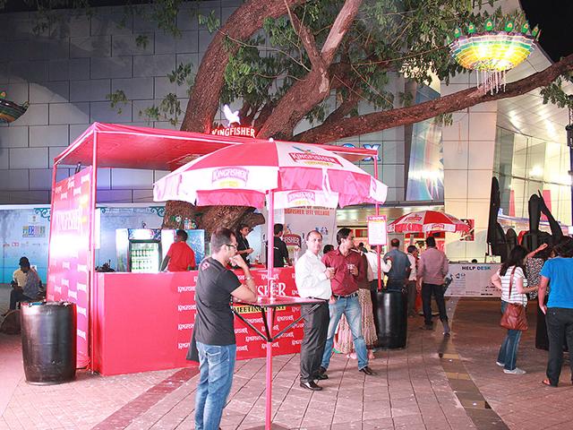 Sights from International Film Festival of India 2014: Scene around the INOX theatre, the main venue of IFFI 2014. (Rohit Vats/HT Photo)
