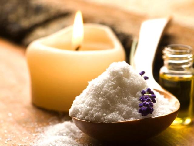 Salt scrub: Mix turmeric and salt in lemon juice and milk. Salt would exfoliate your face and will also remove unwanted facial hair. Massage this scrub for 5 minutes before rinsing it off with water.
