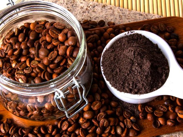 Coffee scrub: Take 2 tbsp grounded coffee, 1 tbsp grounded brown sugar, 1 tbsp honey and few drops of lemon. Mix all the ingredients together in a circular motion against your hair growth. Rinse with normal water after 15 minutes.