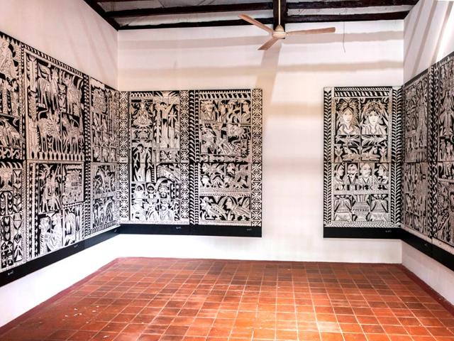 One of the country’s leading modernist masters, K G Subramanyan’s War of the Relics at David Hall draws upon motifs from myth and contemporary culture to depict a history of violence.
