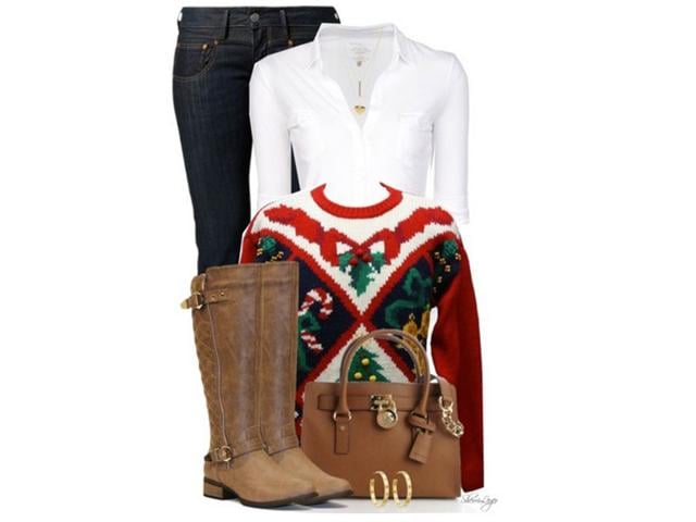 Ribbons and bows: Sweater via ebay, Majestic Filatures blouse, Herrlicher jeans, Michael Michael Kors bag, boots via pinterest.com, Tory Burch earrings, Charlotte Russe necklace Ribbons and bows: Sweater via ebay, Majestic Filatures blouse, Herrlicher jeans, Michael Michael Kors bag, boots via pinterest.com, Tory Burch earrings, Charlotte Russe necklace