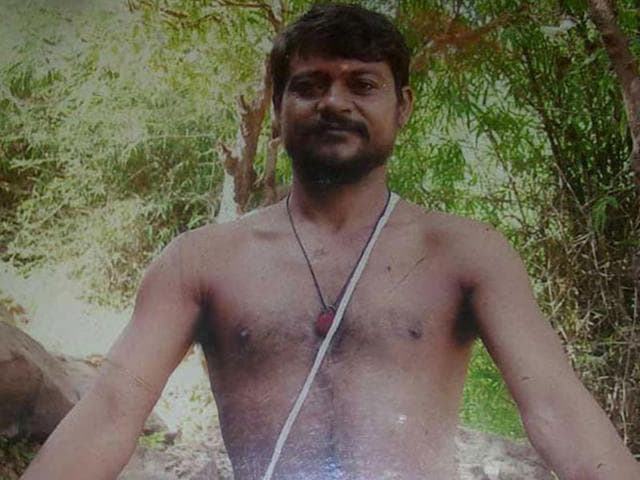Shyam-Giri-also-known-as-Douni-Sarkar-is-a-self-styled-religious-leader-of-the-Douni-Narsingh-ashram
