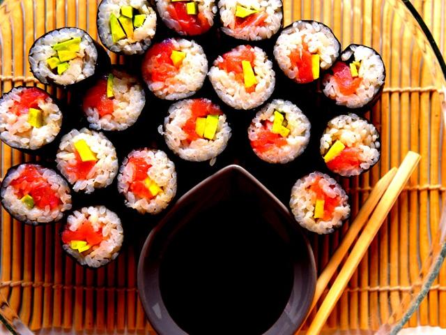 Fish: For a suprising alternative to typical comfort foods — often loaded with fat and sugar — try sushi. Choose rolls lined with tuna or salmon. Both are good sources of vitamin D. During the winter months, when you have limited exposure to the sun, food sources of the bone-healthy vitamin become even more essential. Vitamin D deficiency is associated with impaired growth, weakening of the bones and even the risk of heart disease.