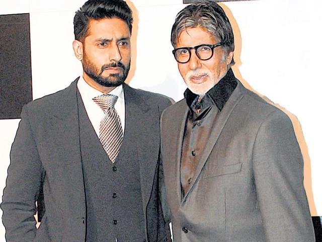 Amitabh Bachchan and son Abhishek Bachchan showed up together at an event after a long time. Salman Khan was the other big attraction at this awards show. The female brigade was led by Priyanka Chopra. Abhishek, Salman, Priyanka, Karan Johar, Ekta Kapoor, Sonakshi Sinha and Shahid Kapoor were all seen in black outfits. (Photos-HT Photos/Prodip Guha)