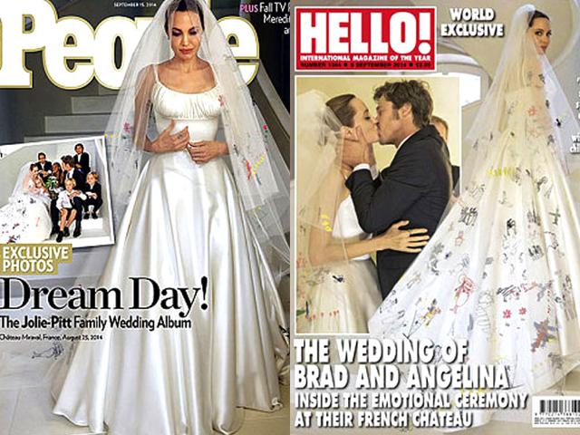 Hollywood dreamboats decided tis was the year to marry. Brad Pitt and partner Angelina Jolie gave in to their brood's demands and tied the knot in a secret ceremony in France this August. Everything made news -- from the ceremony to Ange's grafitti-covered veil to how their children were dressed. 