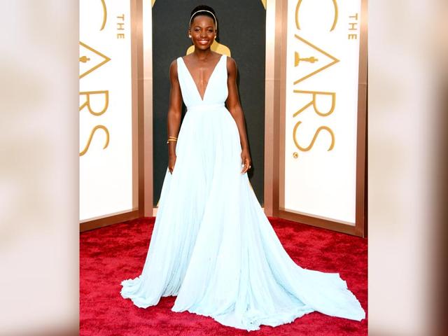 As we gear up for a new year of fashion, it’s worth reflecting on the highlights that made 2014 special. Take a look. Lupita Nyong'o: Lupita Nyong'o who won the Oscar for best supporting actress for her role as the hardworking slave Patsey in drama 12 Years a Slave was seen in a powder blue Prada gown at the event.