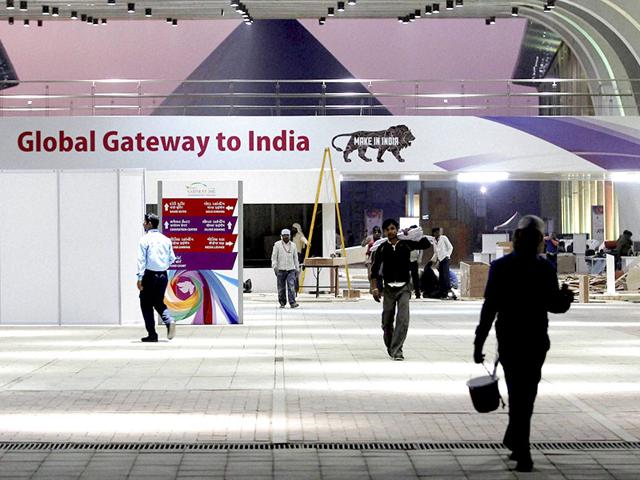 Pravasi-Bhartiya-Divas-and-Vibrant-Gujarat-Global-summit-2015-at-Mahatma-mandir-in-Gandhinagar-PTI-Photo Pravasi-Bhartiya-Divas-and-Vibrant-Gujarat-Global-summit-2015-at-Mahatma-mandir-in-Gandhinagar-PTI-Photo