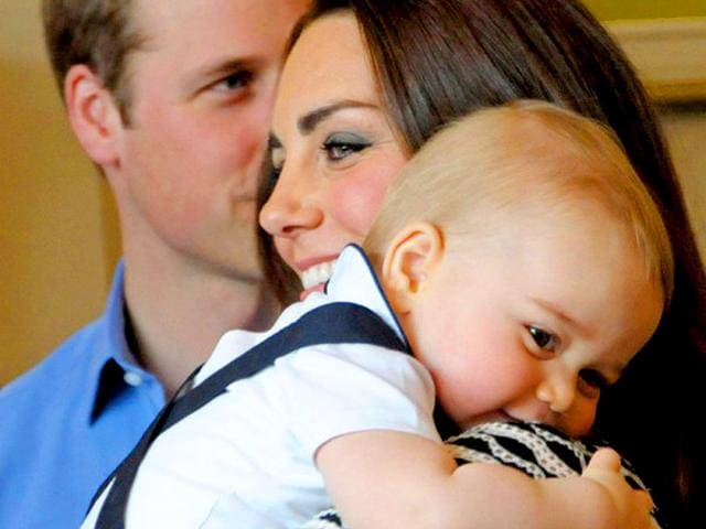 Kate claims it's her favourite photo with nine-month-old Prince George from their royal tour to New Zealand and Australia. Kate claims it's her favourite photo with nine-month-old Prince George from their royal tour to New Zealand and Australia.