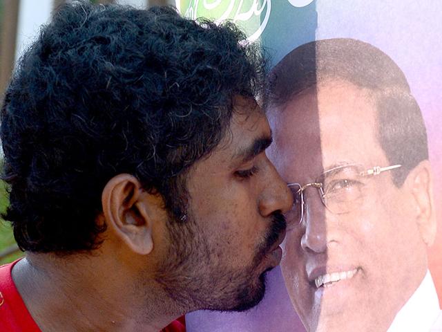 Sri-Lanka-s-President-Maithripala-Sirisena-waves-to-supporters-as-he-leaves-the-election-secretariat-in-Colombo-Sri-Lanka-AP-File-Photo Sri-Lanka-s-President-Maithripala-Sirisena-waves-to-supporters-as-he-leaves-the-election-secretariat-in-Colombo-Sri-Lanka-AP-File-Photo
