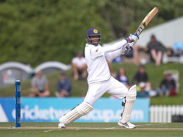 In form all-rounder Angelo Mathews will lead Sri Lanka. The islanders will field the most exprienced ODI team of the tournament. (AFP Photo)