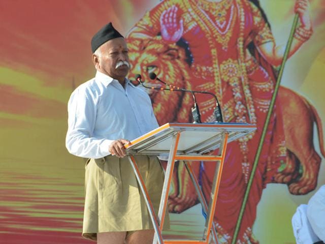 RSS-chief-Mohan-Bhagwat-addresses-a-gathering-in-Madhya-Pradesh-HT-file-photo