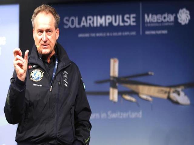 Andre-Borschberg-one-of-the-pilots-and-co-founder-of-the-Solar-Impulse-project-speaks-during-the-Solar-Impulse-2-presentation-at-the-Al-Bateen-airport-in-Abu-Dhabi-Reuters Andre-Borschberg-one-of-the-pilots-and-co-founder-of-the-Solar-Impulse-project-speaks-during-the-Solar-Impulse-2-presentation-at-the-Al-Bateen-airport-in-Abu-Dhabi-Reuters