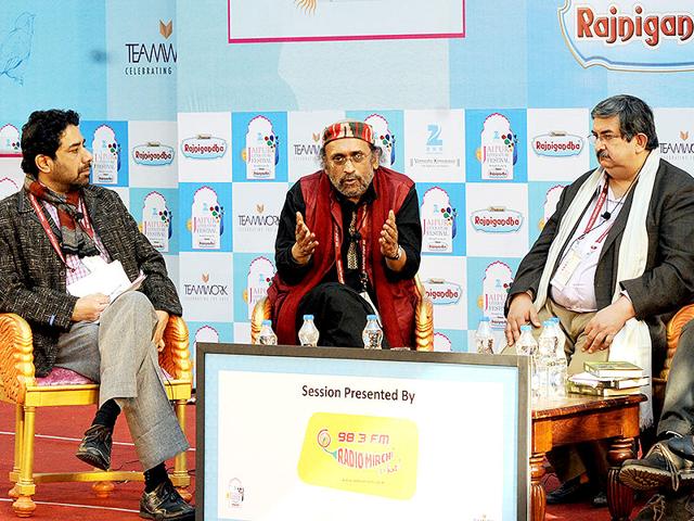 From-left-Kanan-Sundram-Paranjoy-Guha-Salil-Tripathi-CP-Surendran-and-Urvashi-Butalia-at-a-session-on-Ankahi-What-Must-Not-Be-Said-during-the-Literature-Festival-in-Jaipur-on-Sunday-25-January-2015-Photo-Mohd-Zakir-HT From-left-Kanan-Sundram-Paranjoy-Guha-Salil-Tripathi-CP-Surendran-and-Urvashi-Butalia-at-a-session-on-Ankahi-What-Must-Not-Be-Said-during-the-Literature-Festival-in-Jaipur-on-Sunday-25-January-2015-Photo-Mohd-Zakir-HT