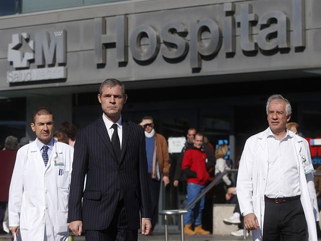 French-ambassador-to-Spain-Jerome-Bonnafont-C-leaves-La-Paz-Hospital-in-Madrid-Reuters-Photo