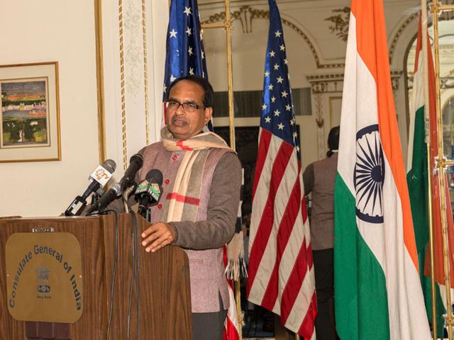 Chief-minister-Shivraj-Singh-Chouhan-on-his-Twitter-page-congratulated-the-winning-candidates-in-the-mayoral-elections-on-Wednesday-HT-photo Chief-minister-Shivraj-Singh-Chouhan-on-his-Twitter-page-congratulated-the-winning-candidates-in-the-mayoral-elections-on-Wednesday-HT-photo