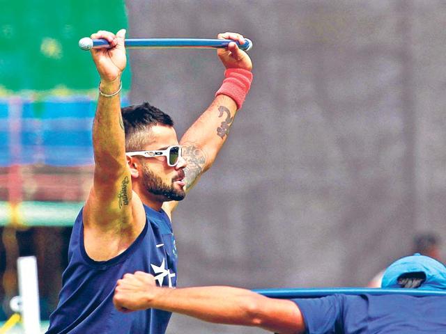 With the onset of Cricket World Cup 2014, there is a surge in players flaunting tattoos. We asked a few tattoo experts on who they think has coolest tattoos in the world of cricket. Here's what they picked. (Text: Samarth Goyal) Virat Kohli: The 26-year-old Indian batsman has three tattoos on his body. Two on his right arm — one of which, on his upper arm, is his zodiac sign Scorpio. The one on his other arm depicts a Japanese Samurai warrior with a sword.