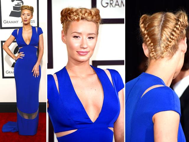 Rapper Iggy Azalea attends The 57th Annual GRAMMY Awards at the STAPLES Center in Los Angeles. (Reuters)