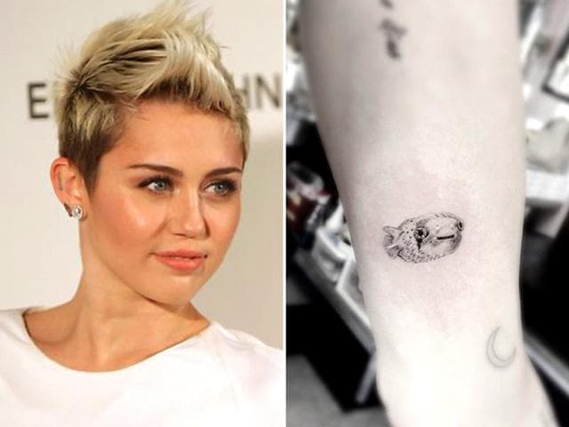 Miley Cyrus Tattoo Guide Photos of Her Body Ink Meanings