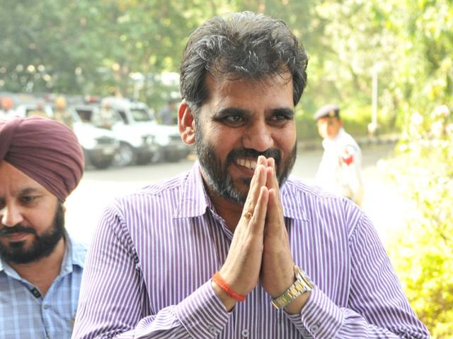 Dera-Bassi-MLA-NK-Sharma-HT-Photo Dera-Bassi-MLA-NK-Sharma-HT-Photo