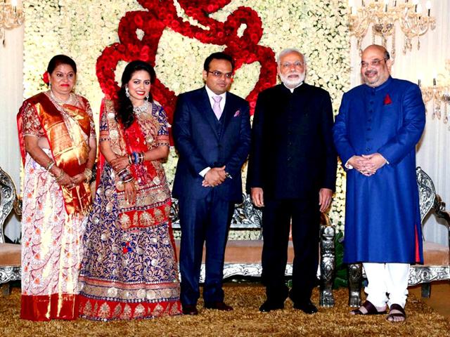 Power surge at Delhi reception of Amit Shah's son | Latest News India -  Hindustan Times