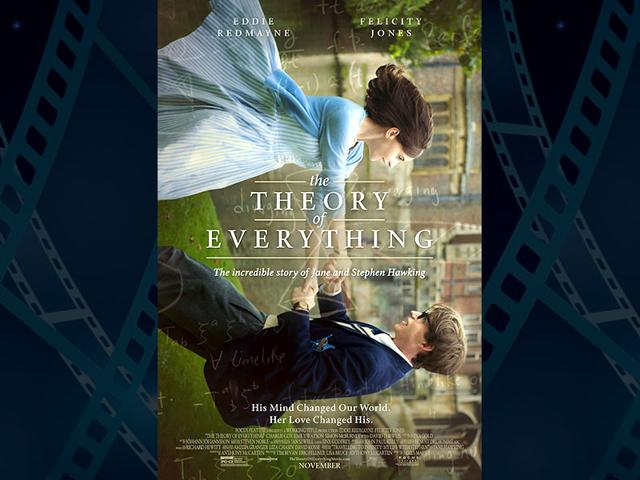 The Theory of Everything, directed by James Marsh and starring Eddie Redmayne and Felicity Jones comes in with 5 nominations. (Photo: IMDb)