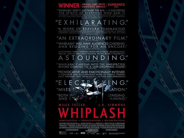 Whiplash, directed by Damien Chazelle and starring Miles Teller and JK Simmons is the underdog, tying with 5 nominations. (Photo: IMDb)