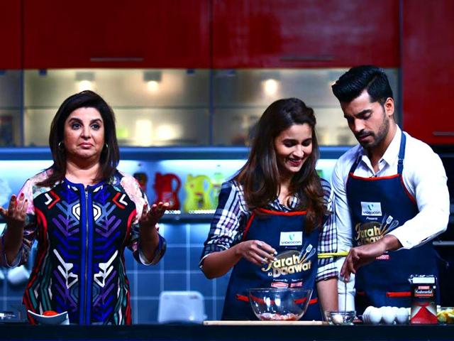 Alia Bhatt and Gautam Gulati impressed Farah Khan with their cooking on the sets of a TV show for the director-turned host.