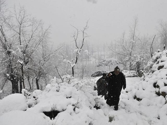 Continued snowfall has affected air traffic in Srinagar