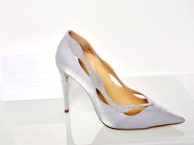 Cinderella's glass slipper by Alexandre Birman.