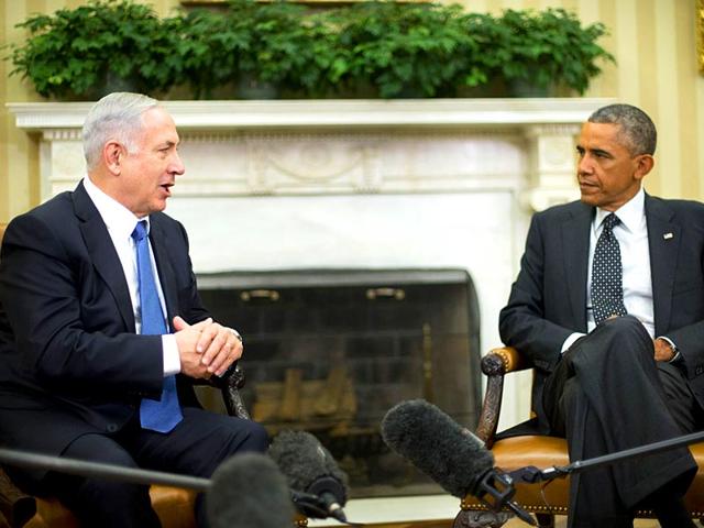 In-this-file-photo-US-President-Barack-Obama-meets-with-Israeli-Prime-Minister-Benjamin-Netanyahu-in-the-Oval-Office-of-the-White-House-in-Washington-AP-Photo