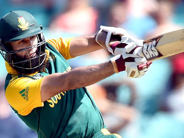 Hashim Amla had failed to hit the stride in the tournament, and decided to take his time and play himself in. He went on to score a fluent 65 and stitched a 127-run partnership with Faf du Plessis.