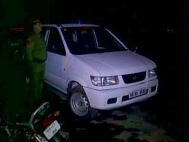 Haryana-CM-Manohar-Lal-Khattar-s-vehicle-rammed-into-a-pedestrian-in-Karnal-ANI-Photo