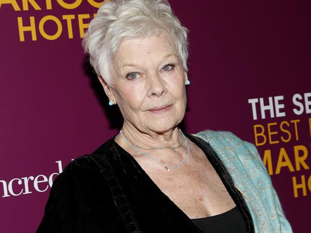 Judi Dench arrives for the premiere of her movie The Second Best Exotic Marigold Hotel in the Manhattan. (Reuters)