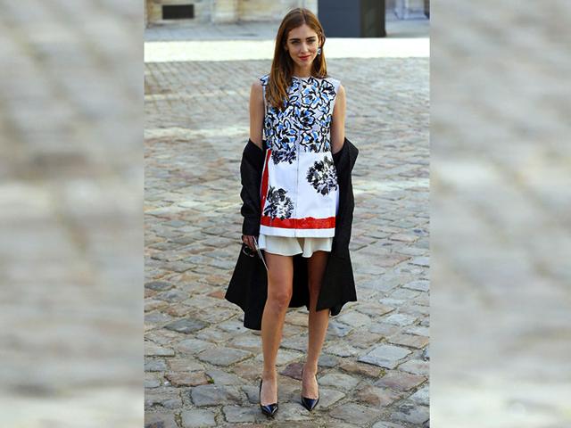 Milan Fashion Week FW 2015 Street Style: Chiara Ferragni - STYLE