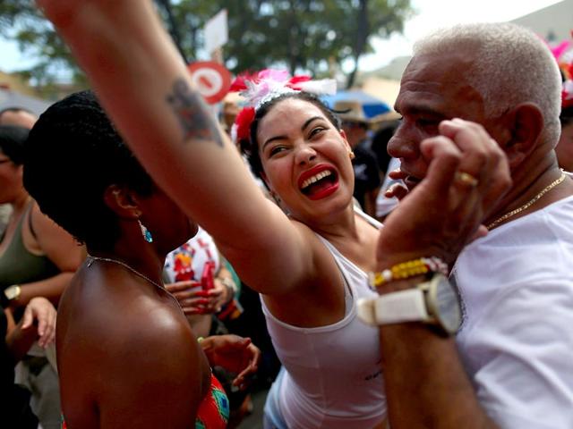 People dance at the Calle Ocho festival in the Little Havana neighborhood in Miami, Florida. AFP Photo People dance at the Calle Ocho festival in the Little Havana neighborhood in Miami, Florida. AFP Photo