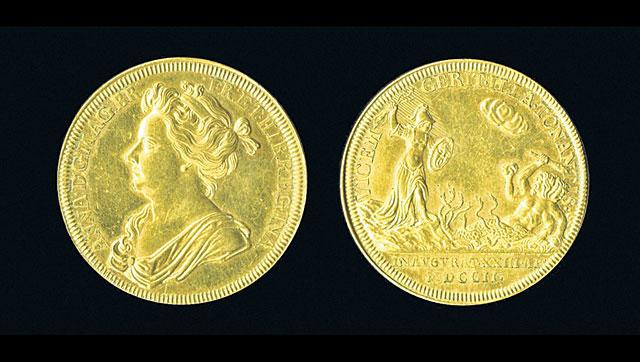The-coronation-medal-as-designed-by-Isaac-Newton The-coronation-medal-as-designed-by-Isaac-Newton