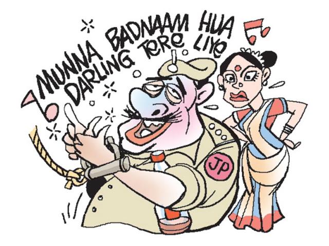 Four-Jharkhand-constables-were-suspended-after-being-caught-by-a-raiding-police-team-in-a-red-light-area-Illustration-Jayanto