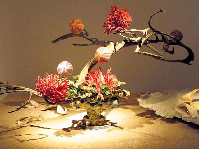 Ikebana-is-a-traditional-art-of-flower-arrangement