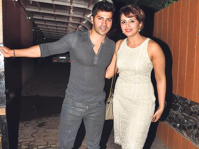 Why is Varun Dhawan looking so tired and zoned out? Did Huma Qureshi finally have her 'badla'? LOL! Kidding. (Photo: Viral Bhayani)