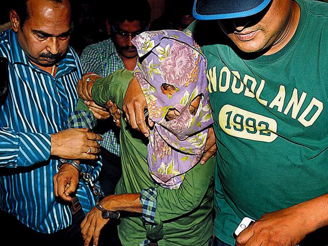 Salim-one-of-the-men-accused-of-raping-an-elderly-nun-in-West-Bengal-s-Ranaghat-in-CID-custody-in-Kolkata--Subhankar-Chakraborty-HT