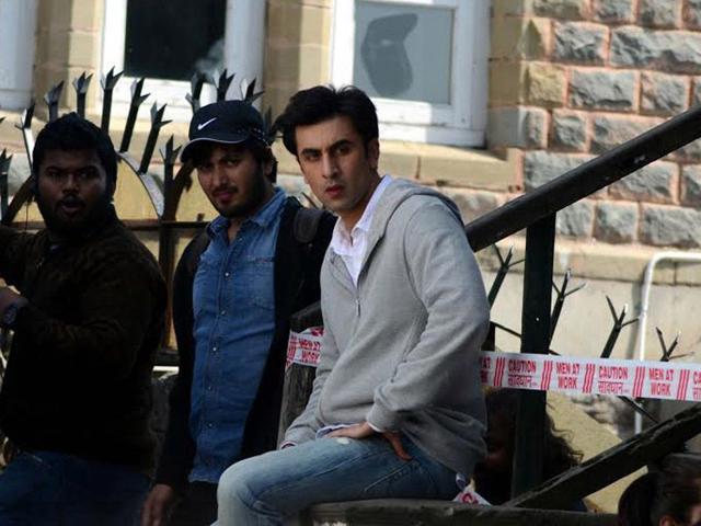 Film also stars Deepika Padukone, who will be joining Ranbir in Shimla soon. Santosh Rawaty/HT