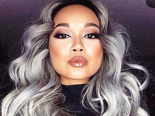 This trend proves that it isn't just men who can play at being silver foxes. (Instagram user chistiakov)