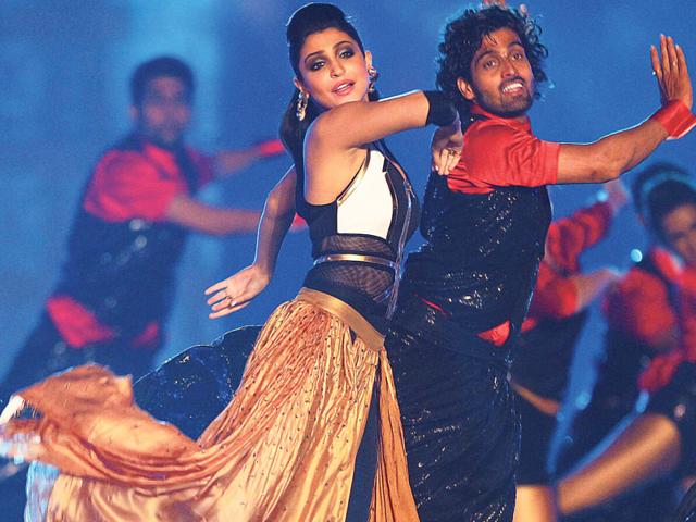 Anushka Sharma performs at the opening ceremony of IPL 2015. (PTI Photo)