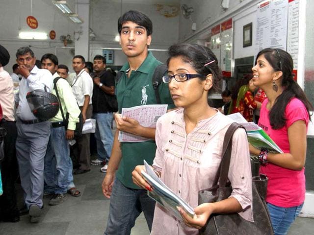 A-23-member-admission-committee-of-Delhi-University-on-Friday-decided-that-the-registration-for-undergraduate-admission-process-will-now-go-fully-online-HT-file-photo
