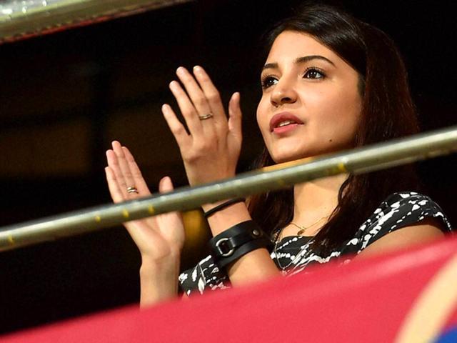 Bollywood-actor-Anushka-Sharma-during-IPL-8-match-between-RCB-and-Sunrisers-Hyderabad-at-Chinnaswamy-Stadium-in-Bengaluru-on-Monday-PTI-Photo Bollywood-actor-Anushka-Sharma-during-IPL-8-match-between-RCB-and-Sunrisers-Hyderabad-at-Chinnaswamy-Stadium-in-Bengaluru-on-Monday-PTI-Photo