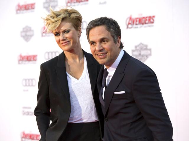 We-catch-The-Hulk-Mark-Ruffalo-in-a-mellow-mood-with-wife-Sunrise-Coigney-in-tow-AFP-photo